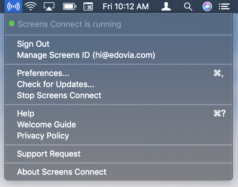 enable the web server for remote access on mac
